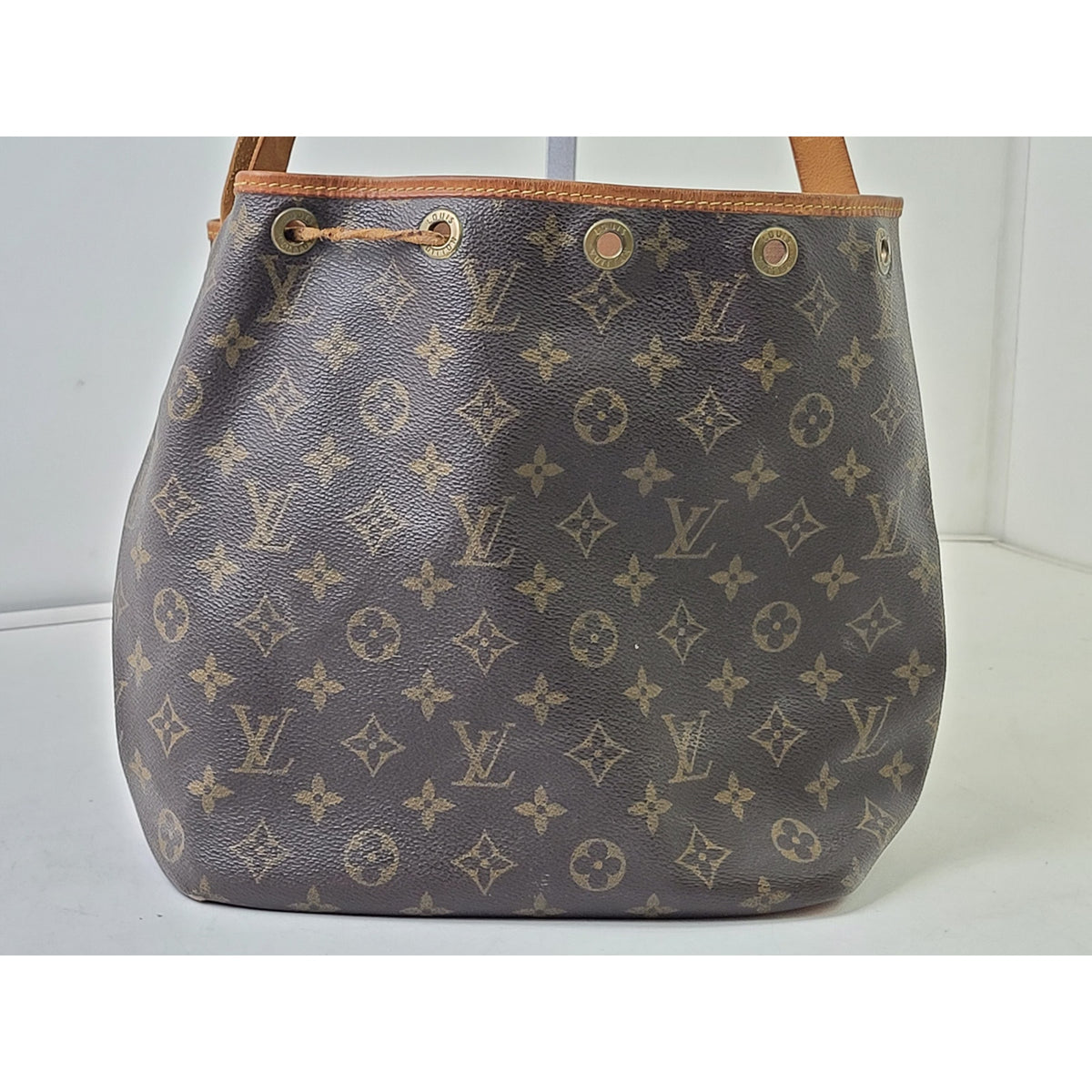Vintage 1980s Louis Vuitton Monogram Petit Noe Bucket Bag | Fair Condition