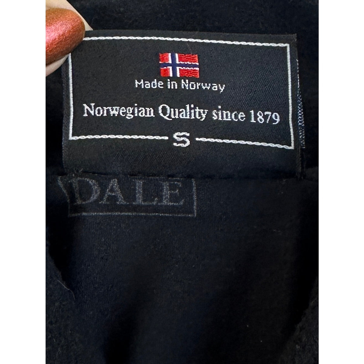 Dale of Norway Windstopper Pink Fair Isle Wool Sweater Women's Sz S