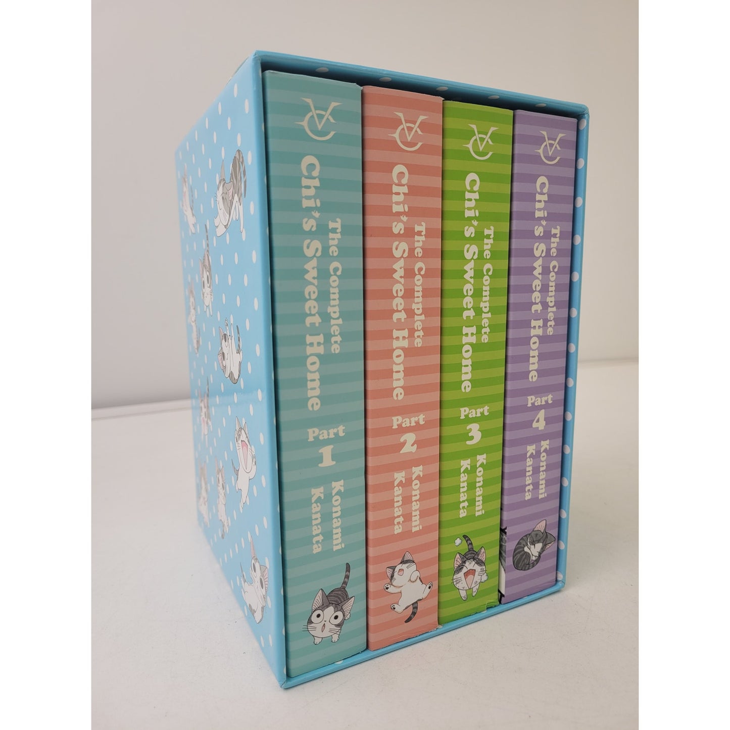 Chi's Sweet Home Box Set by Kanata Konami - 4 Volume Manga Series MSRP $110