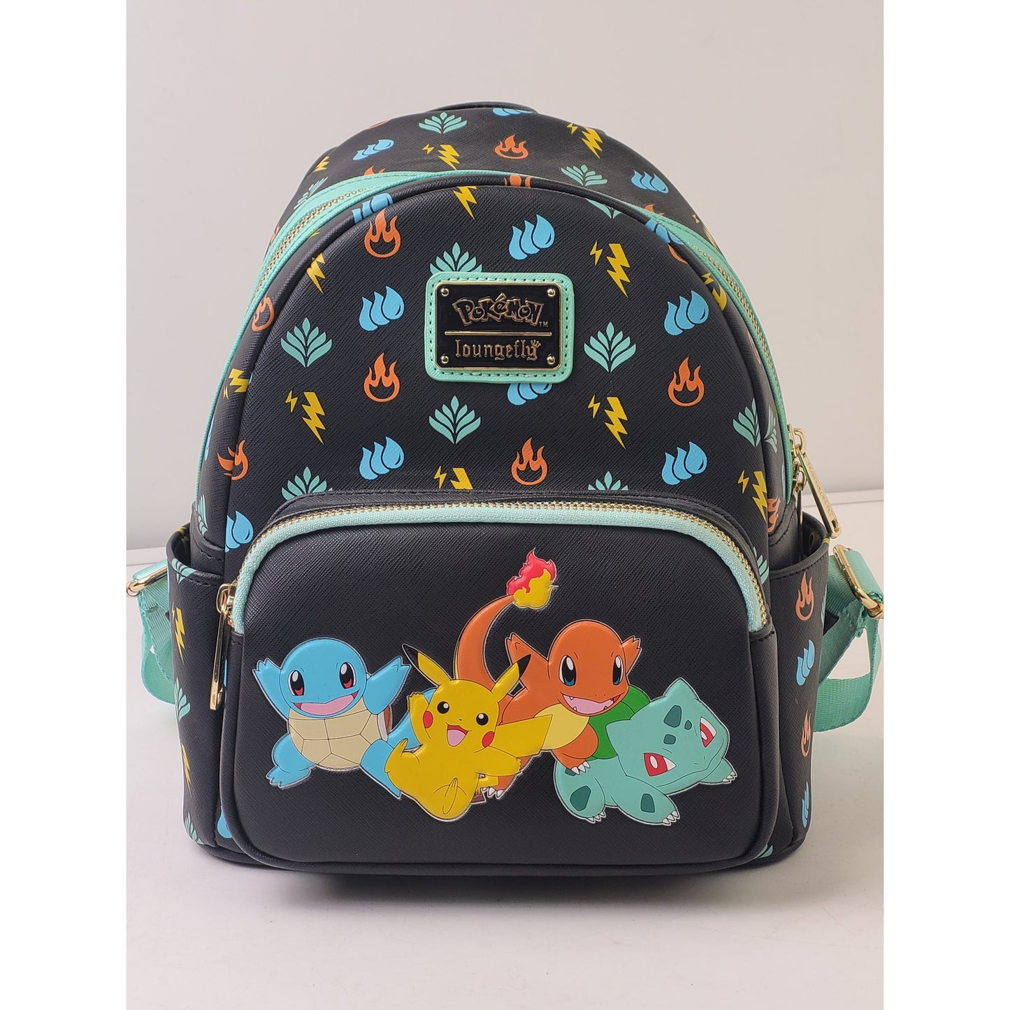Loungefly Pokemon Starters Summer Convention Exclusive Mini Backpack