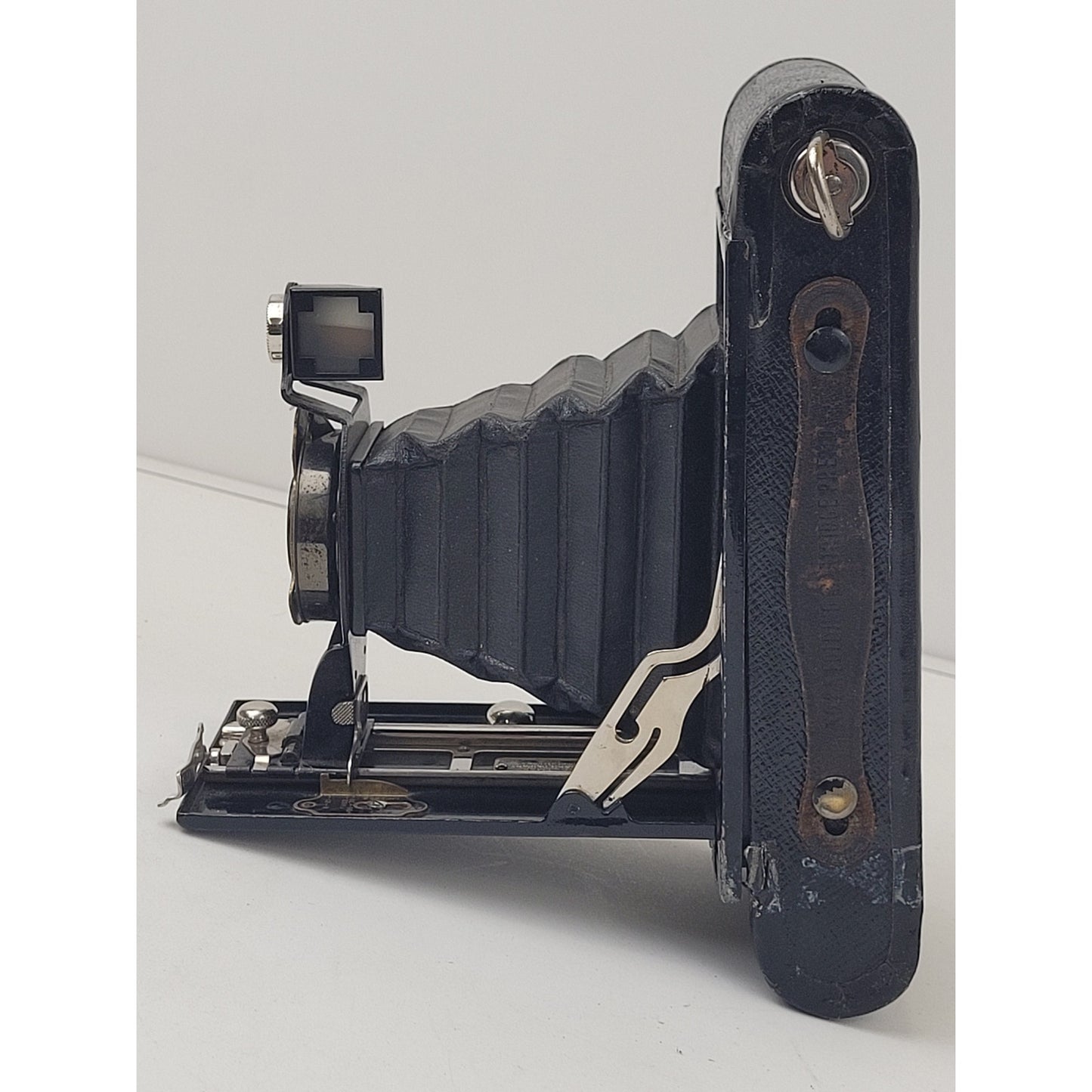 Antique 1910 Kodak Ball Bearing Shutter No. 2-A Folding Camera with Leather Case (Untested)
