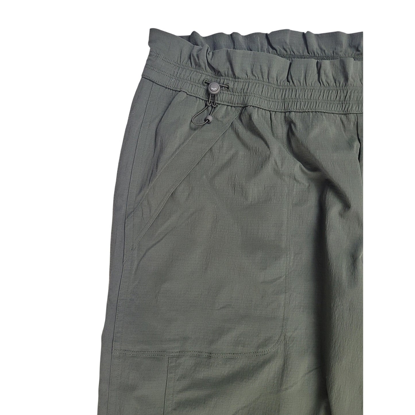 Athleta Trekkie Parachute Pant Olive Green Women's Sz XL NWT