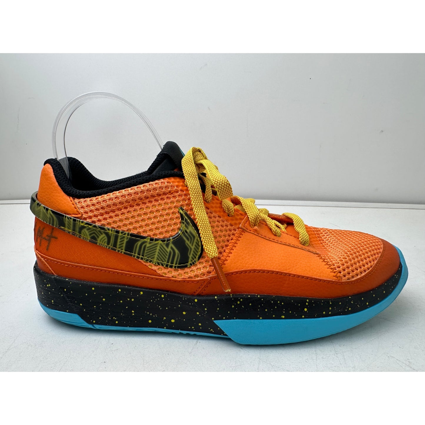 Nike Ja 1 SE GS Bright Mandarin Basketball Shoes Youth Sz 7