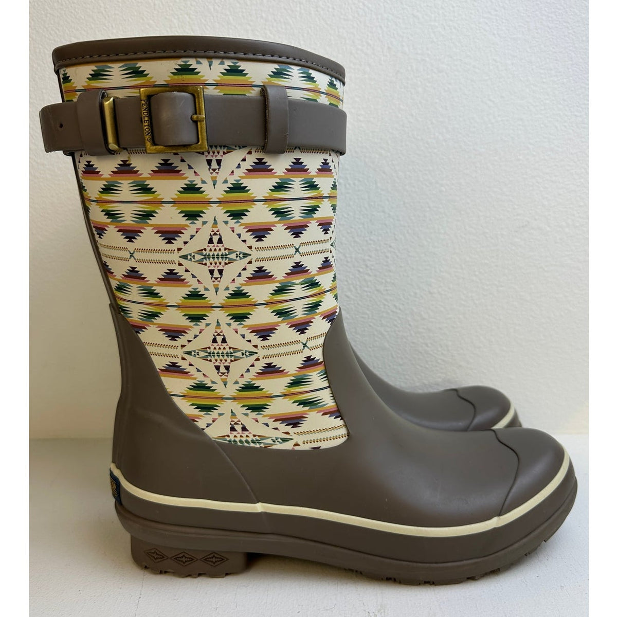 Pendleton Heritage Falcon Cove Short Rain Boots Women's Sz 9