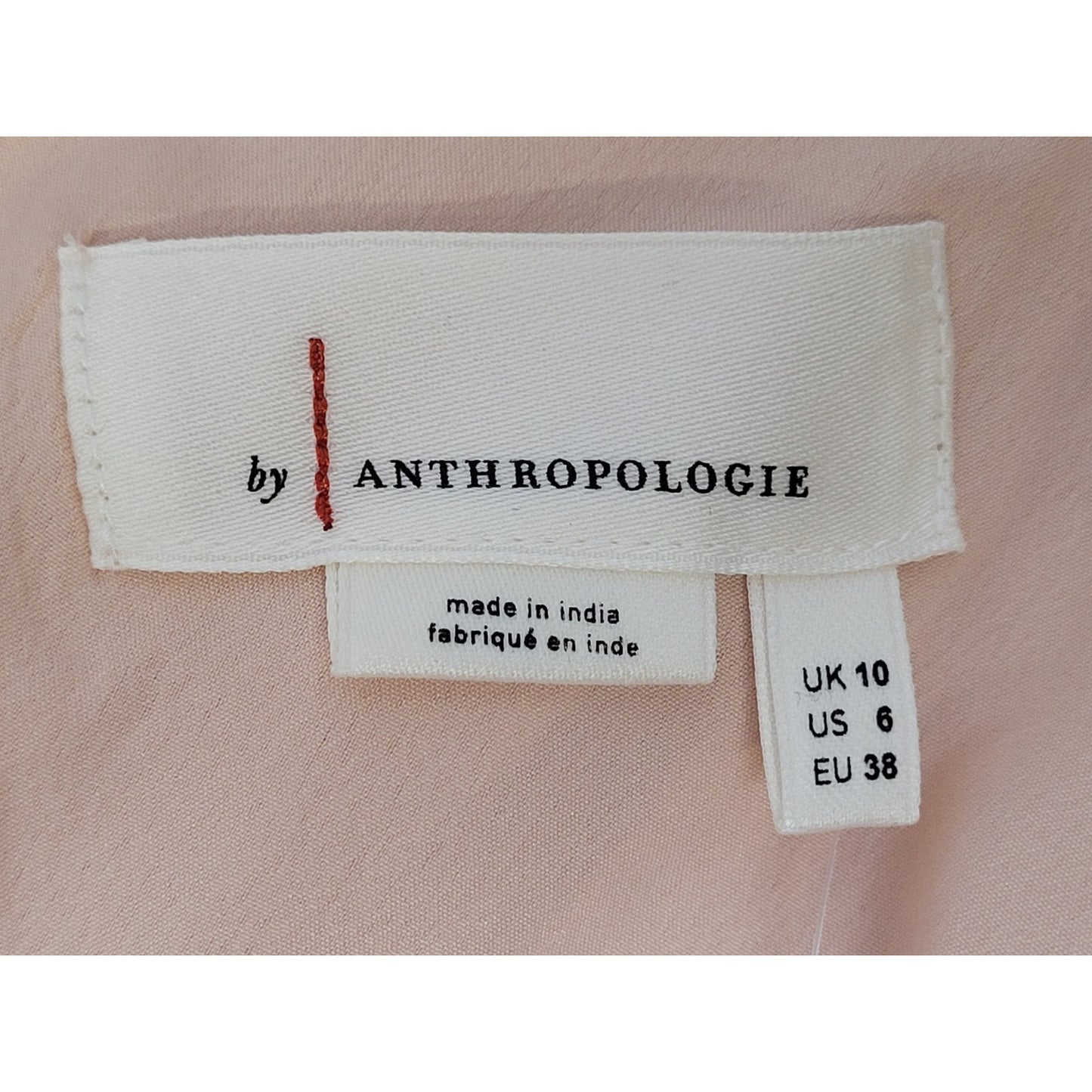 Anthropologie Amelie Iridescent Sequin Camisole Ruffled Hem Pink/Rose Sz 6 NWT