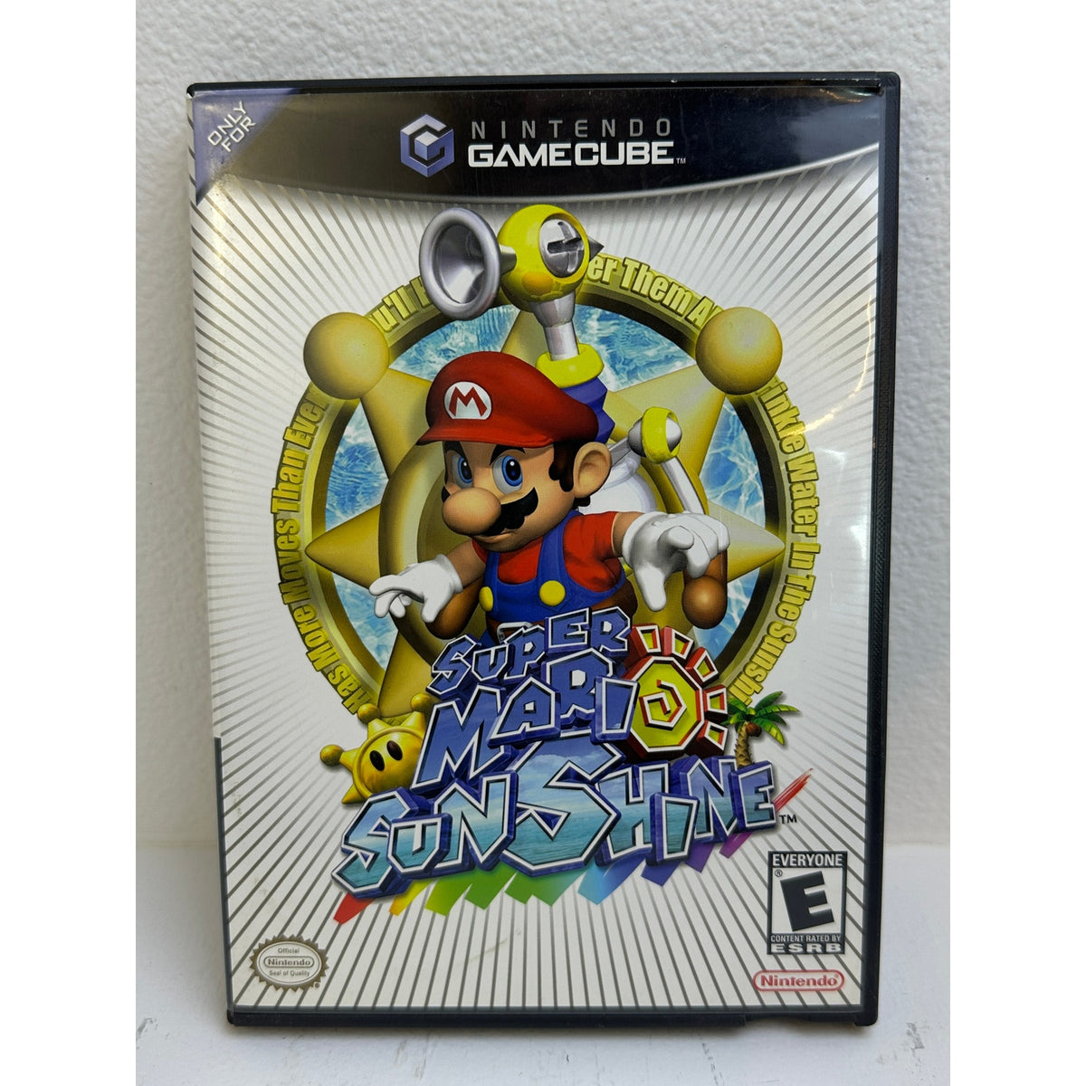 Super Mario Sunshine (Nintendo GameCube, 2002) Black Label Untested