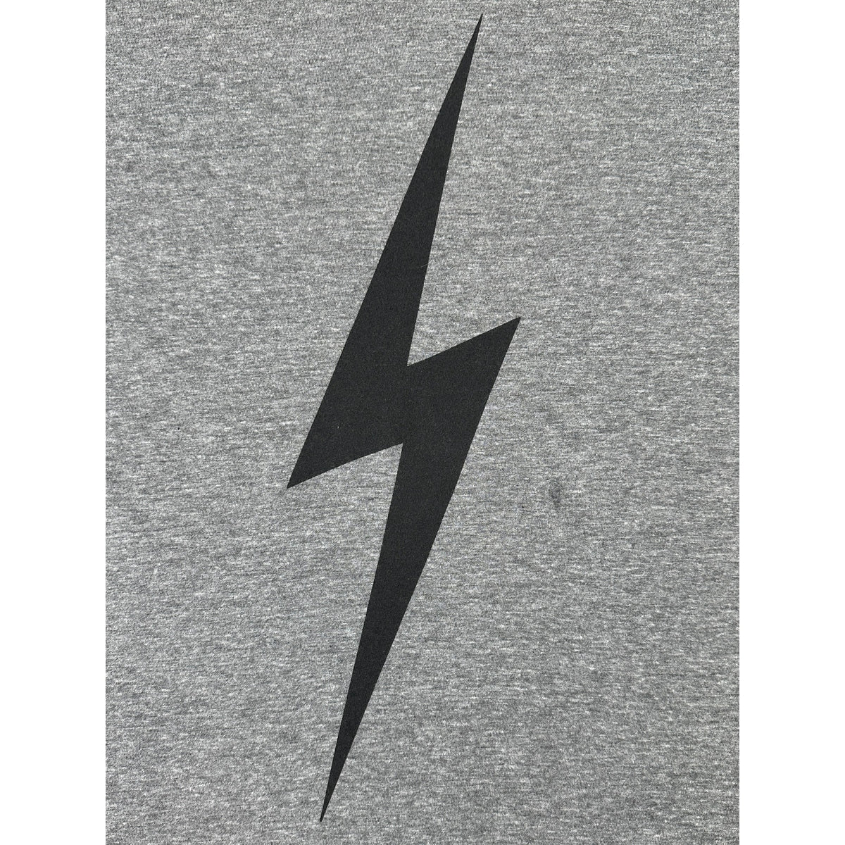 Aviator Nation Heather Grey Black Lightning Bolt Tee Men's Sz M