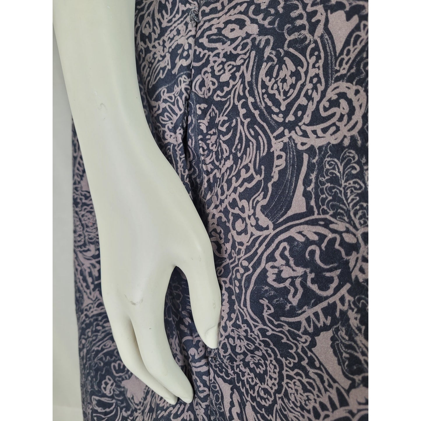 Free People Sophie Printed Off-the-Shoulder Mini Dress Women's Sz L