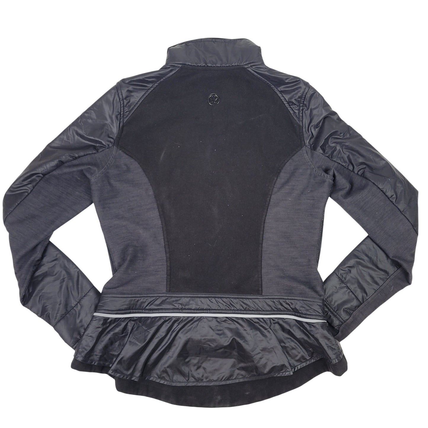 Lululemon Black Extra Mile Jacket Women's Sz 4/6