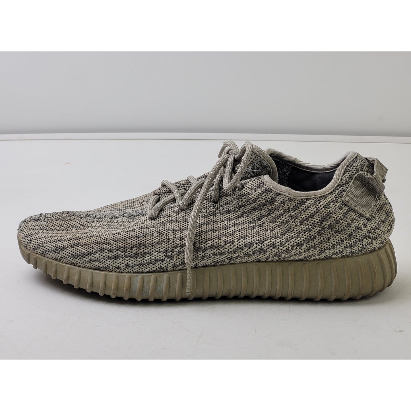Adidas Yeezy Boost 350 Moonrock Grey Colorway Primeknit Sneakers Men's Size 10