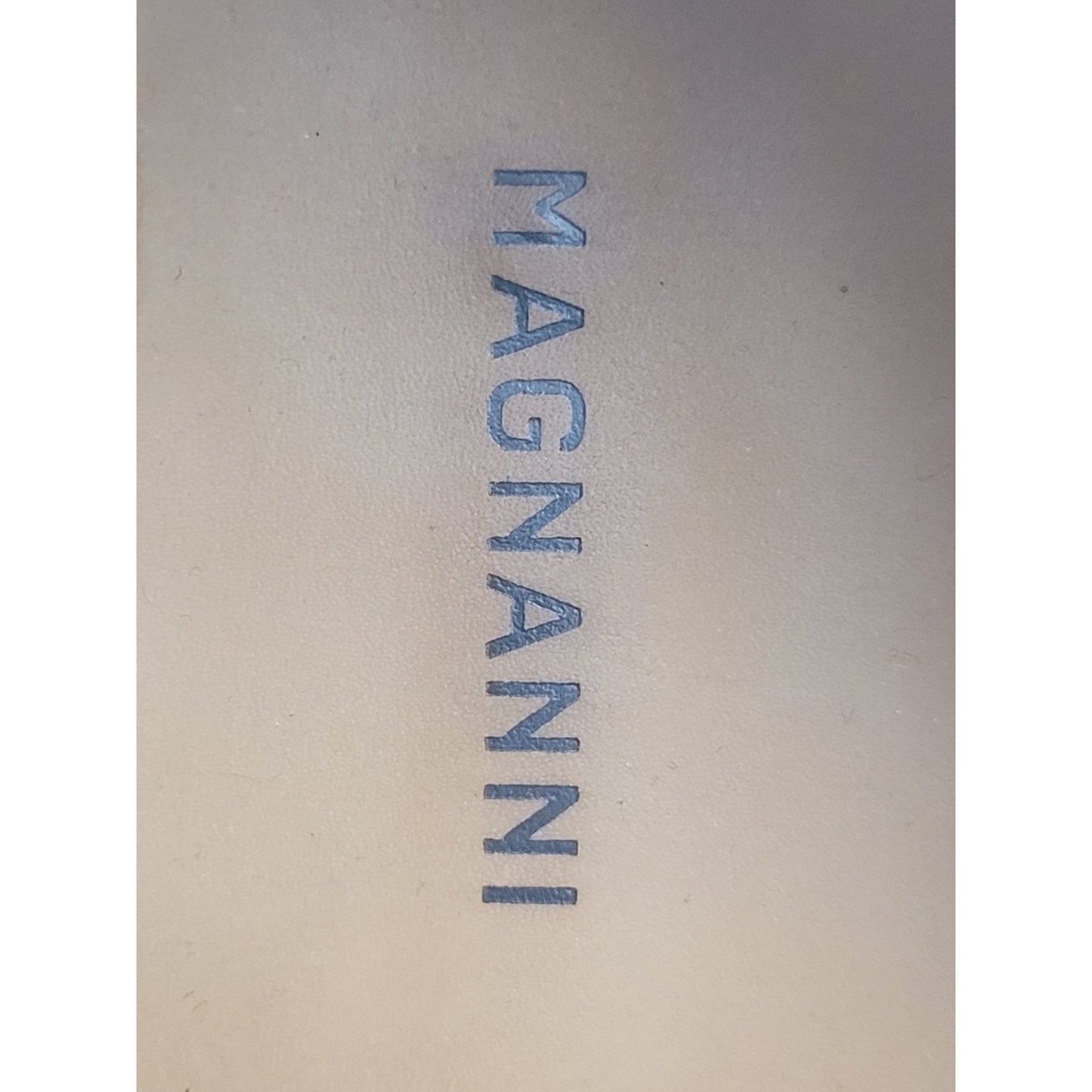 Magnanni Reko Tobacco Leather Medallion Toe Oxford Shoes Men's Sz 41 (8)