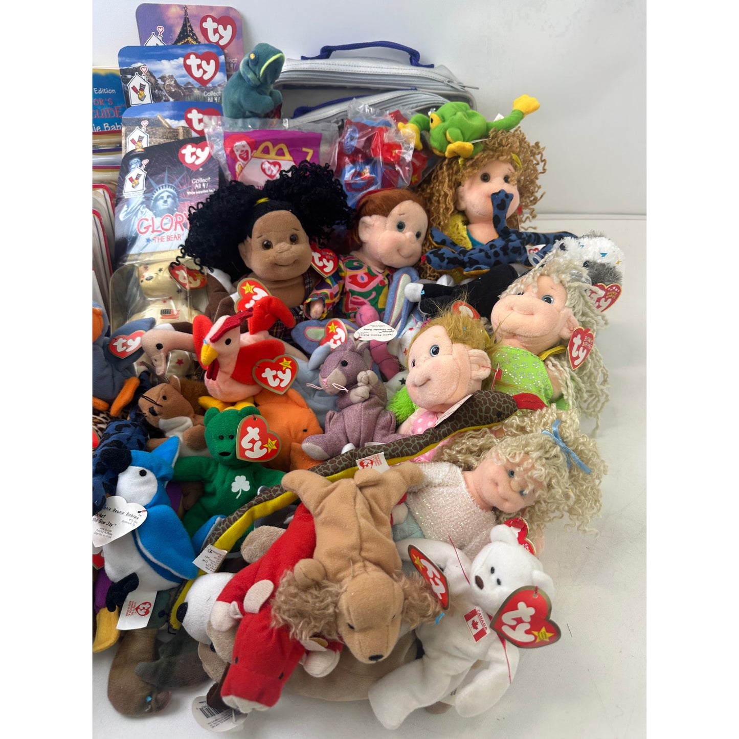 Vintage Ty Beanie Babies Lot of 60+ Items