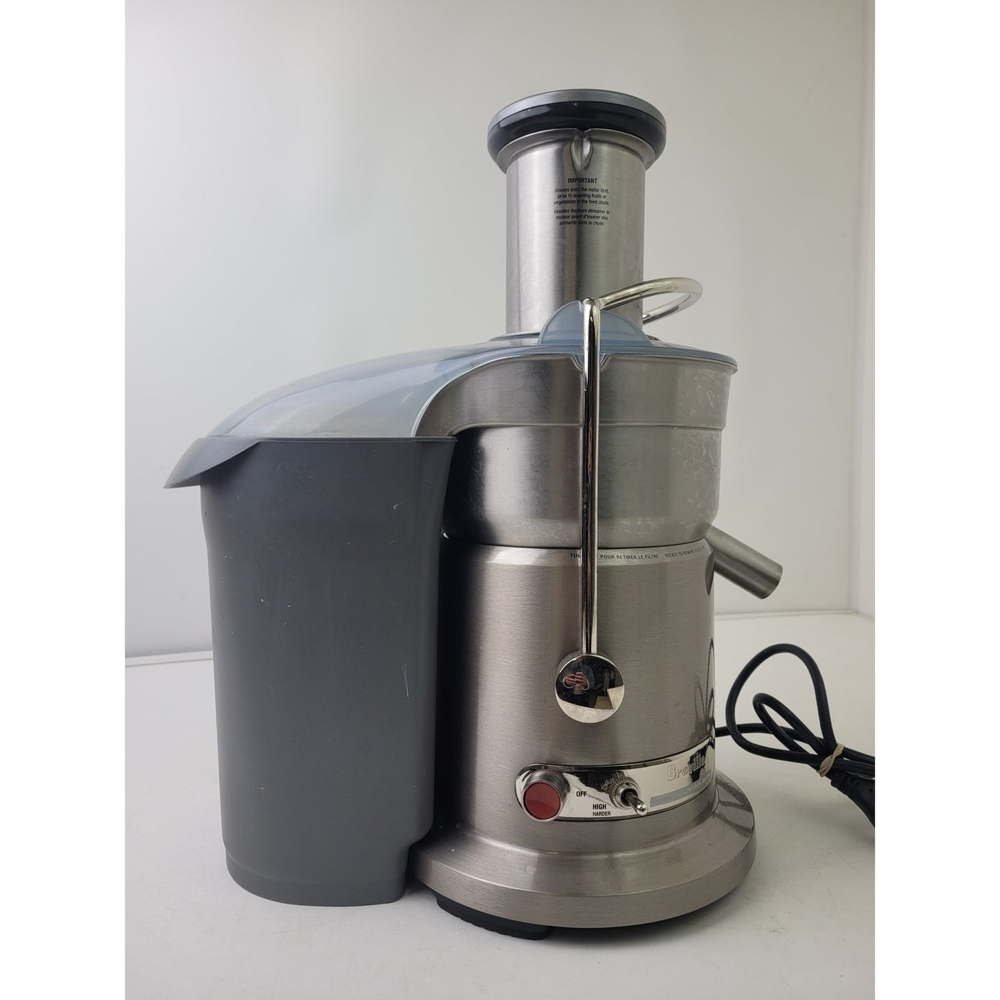 Breville The Juice Fountain Elite Electric Juicer Stainless Steel
