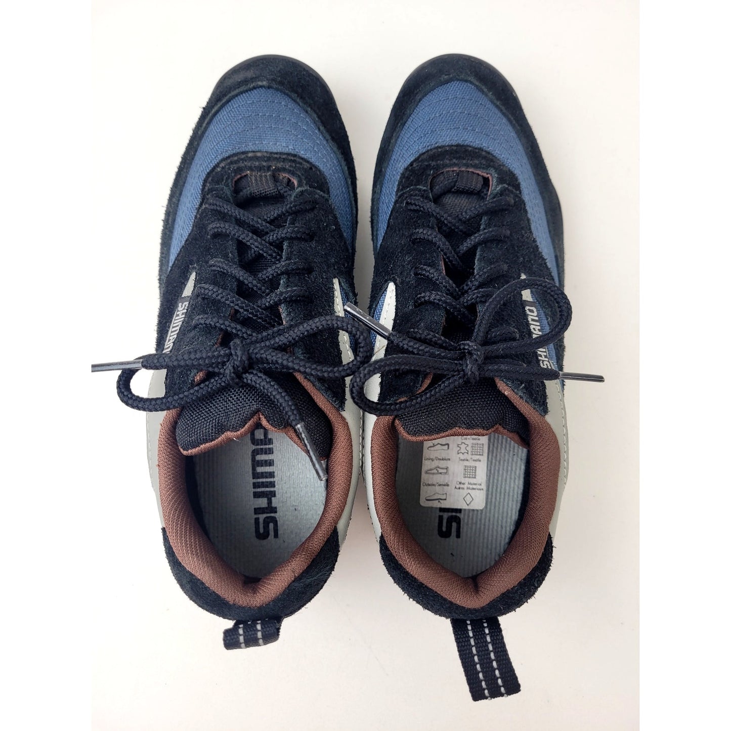 Shimano Leather Clip In Mountain Biking Shoes Women's Size 37 EU/6.5 US