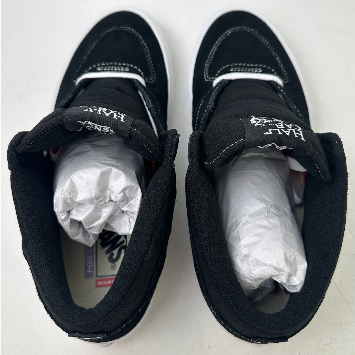 Vans Skate Half Cab Black/White Sneakers Men's Sz 10 | New In Box