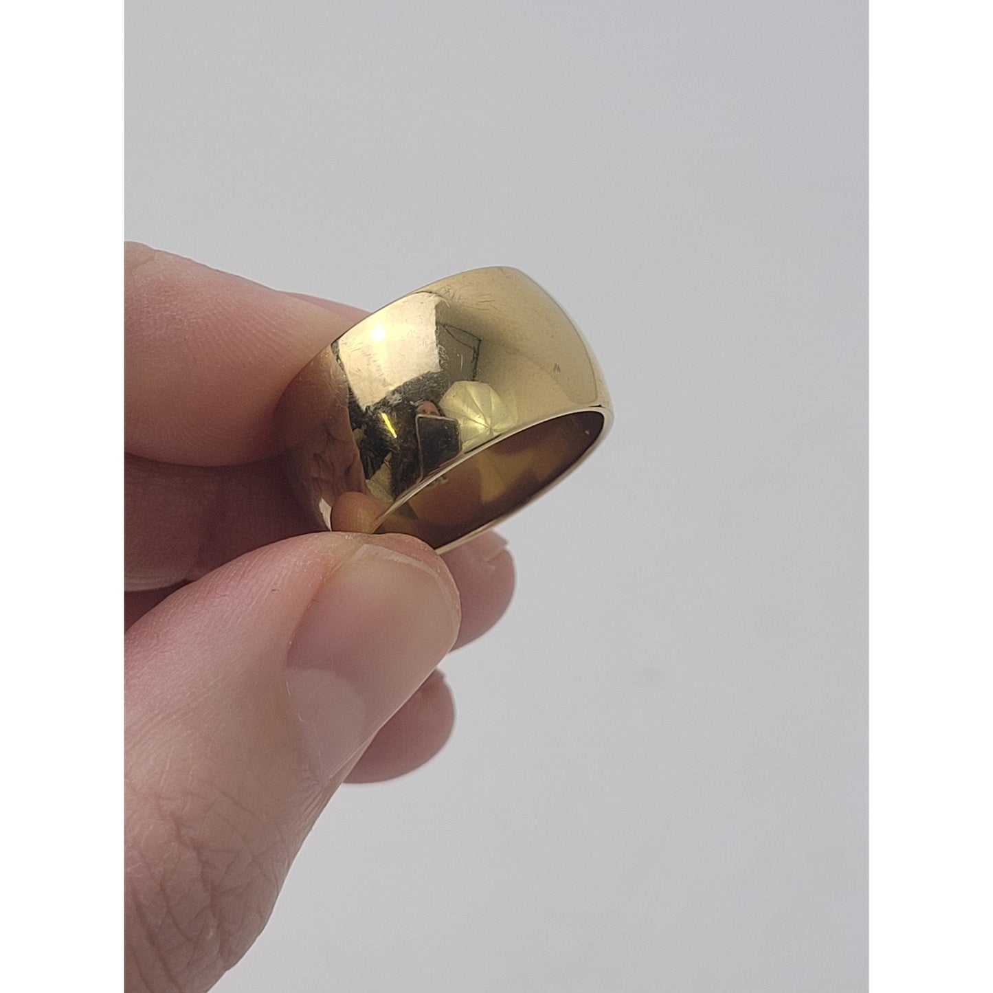 14K GF Wedding Band Ring Sz 9 | 10 grams