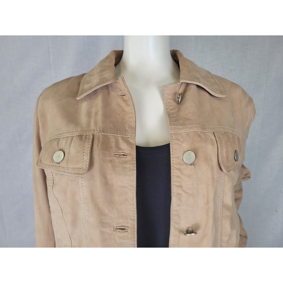 Zara Woman Outerwear Goat Leather Fringed Embroidered Beaded Western Jacket Sz M