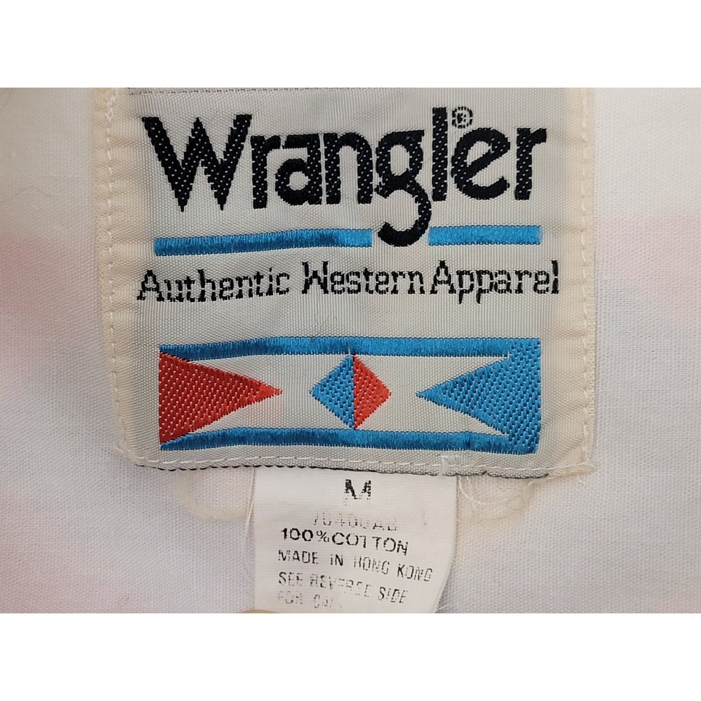 Vintage Wrangler Western Cowgirl Sleeveless Cropped Blouse Women's Sz M