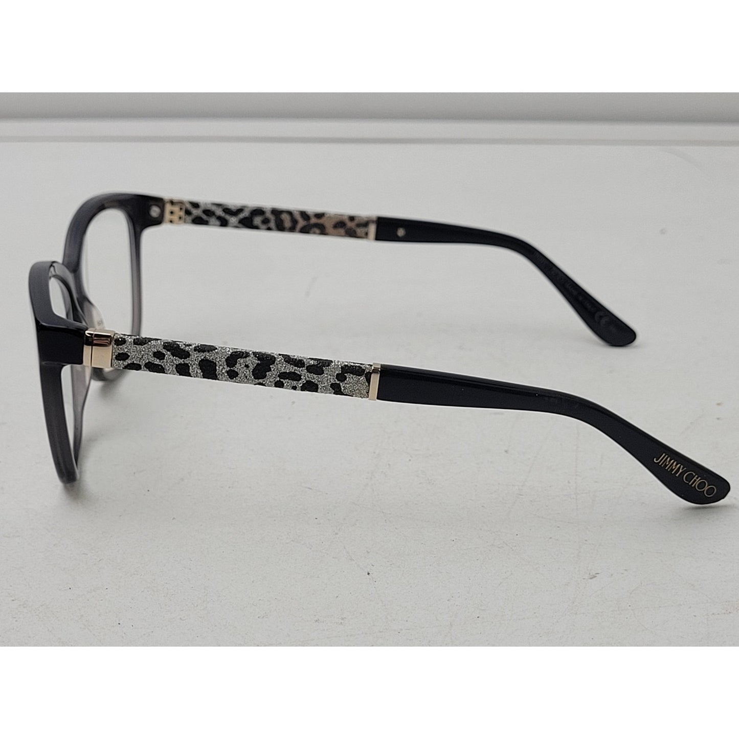 Jimmy Choo 105 J3k Cat Eye Lightweight Eyeglasses Frames Glitter Detail | Italy