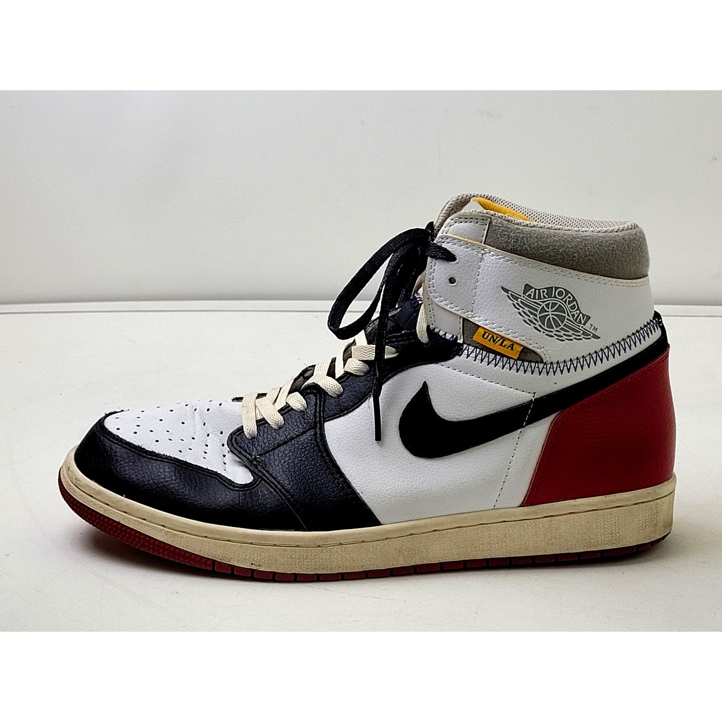 Nike Air Jordan 1 Retro High Union Los Angeles Black Toe Sneakers Men's Sz 11