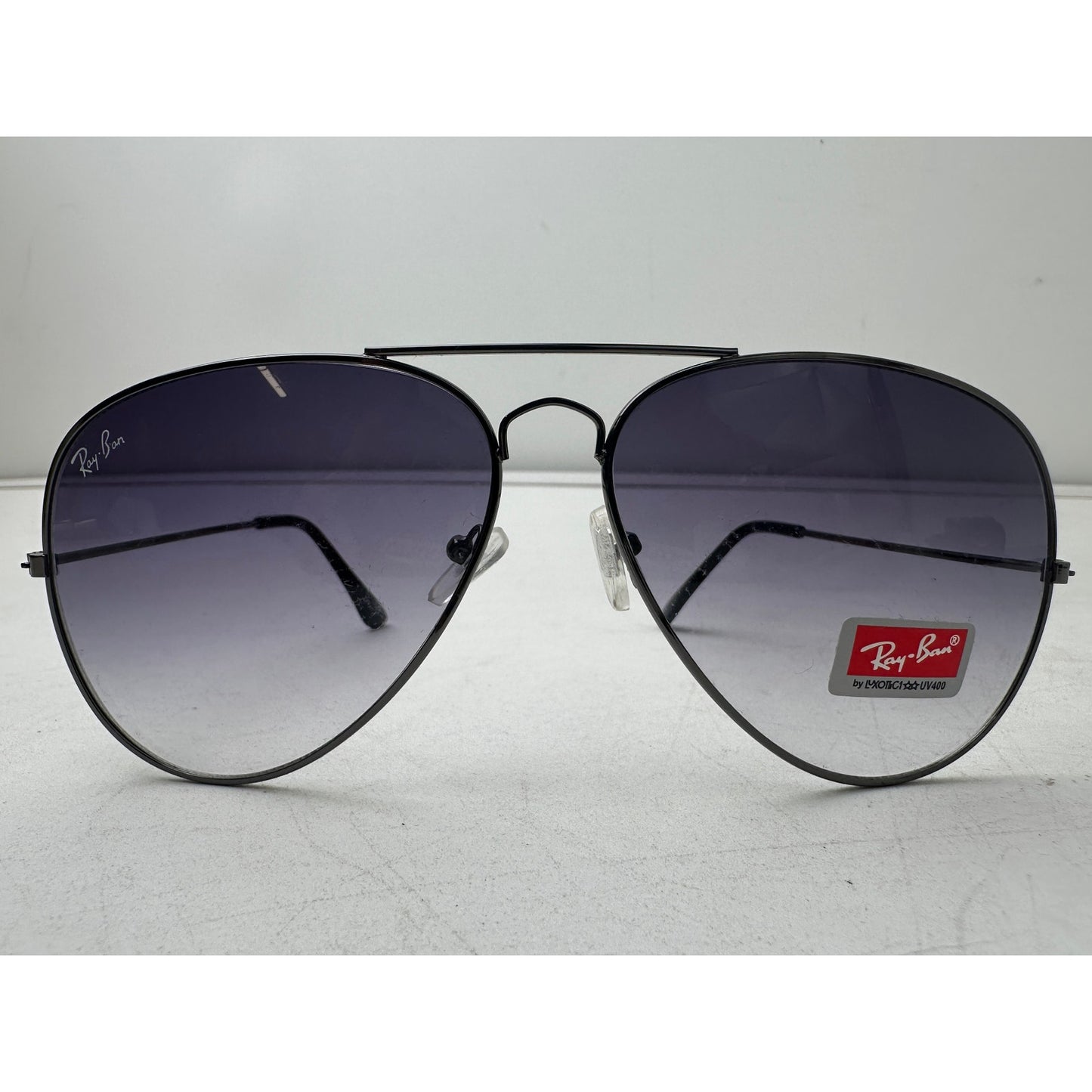 Authentic Ray-Ban Aviator Classic Black / Gradient Lenses Unisex Sunglasses