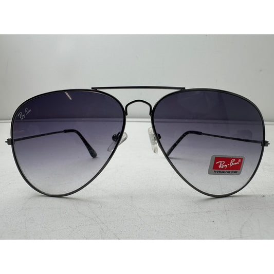 Authentic Ray-Ban Aviator Classic Black / Gradient Lenses Unisex Sunglasses
