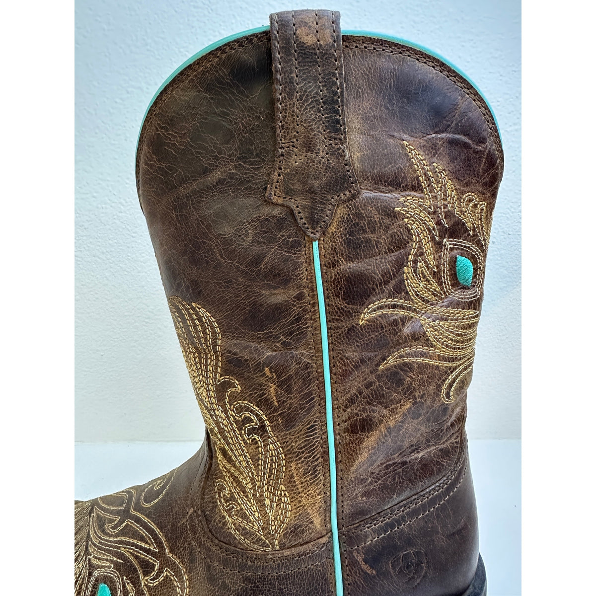 Ariat Women's Bright Eyes II Western Boots Weathered Brown Women's Sz 7.5