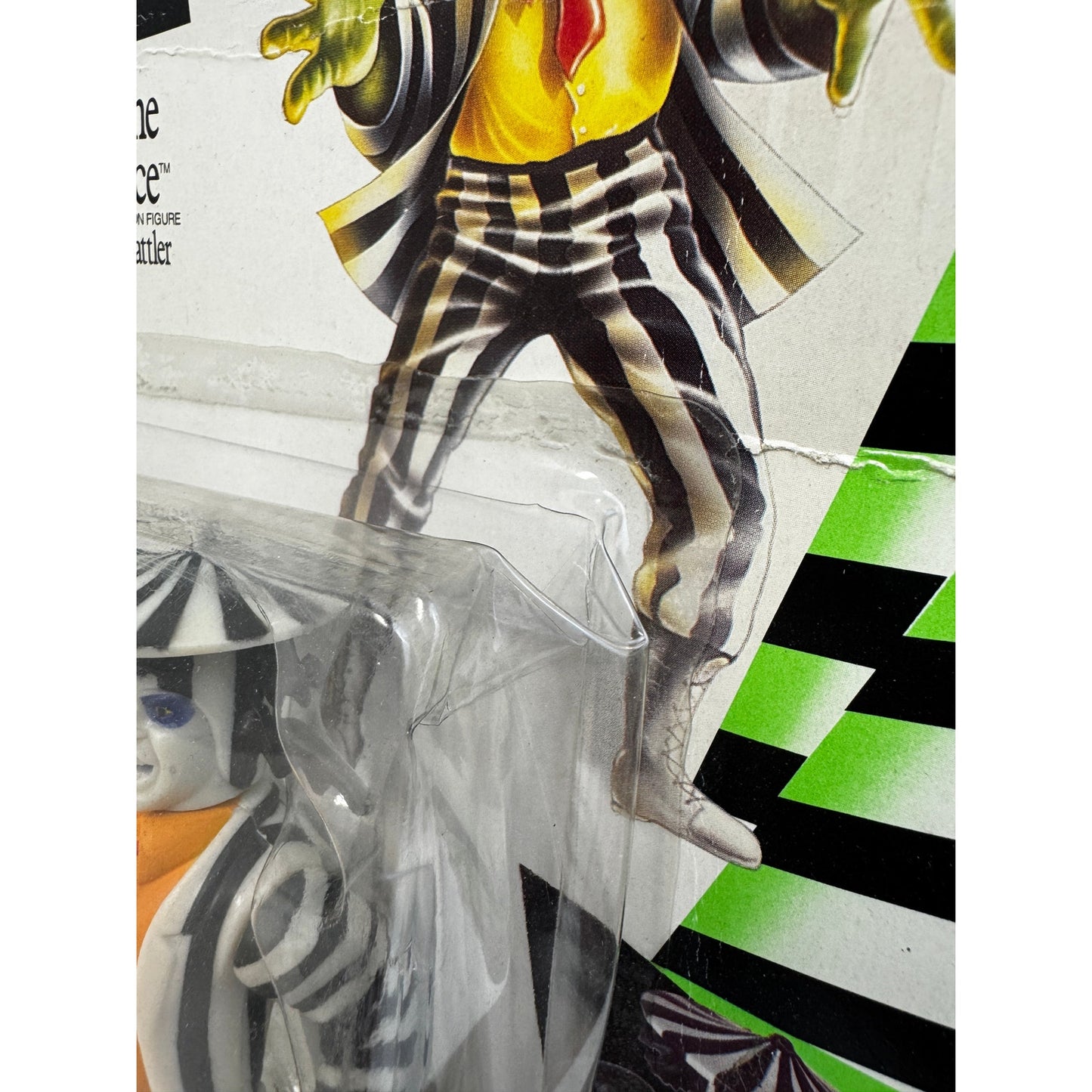 Vintage 1989 Beetlejuice Showtime Rotten Rattler Kenner