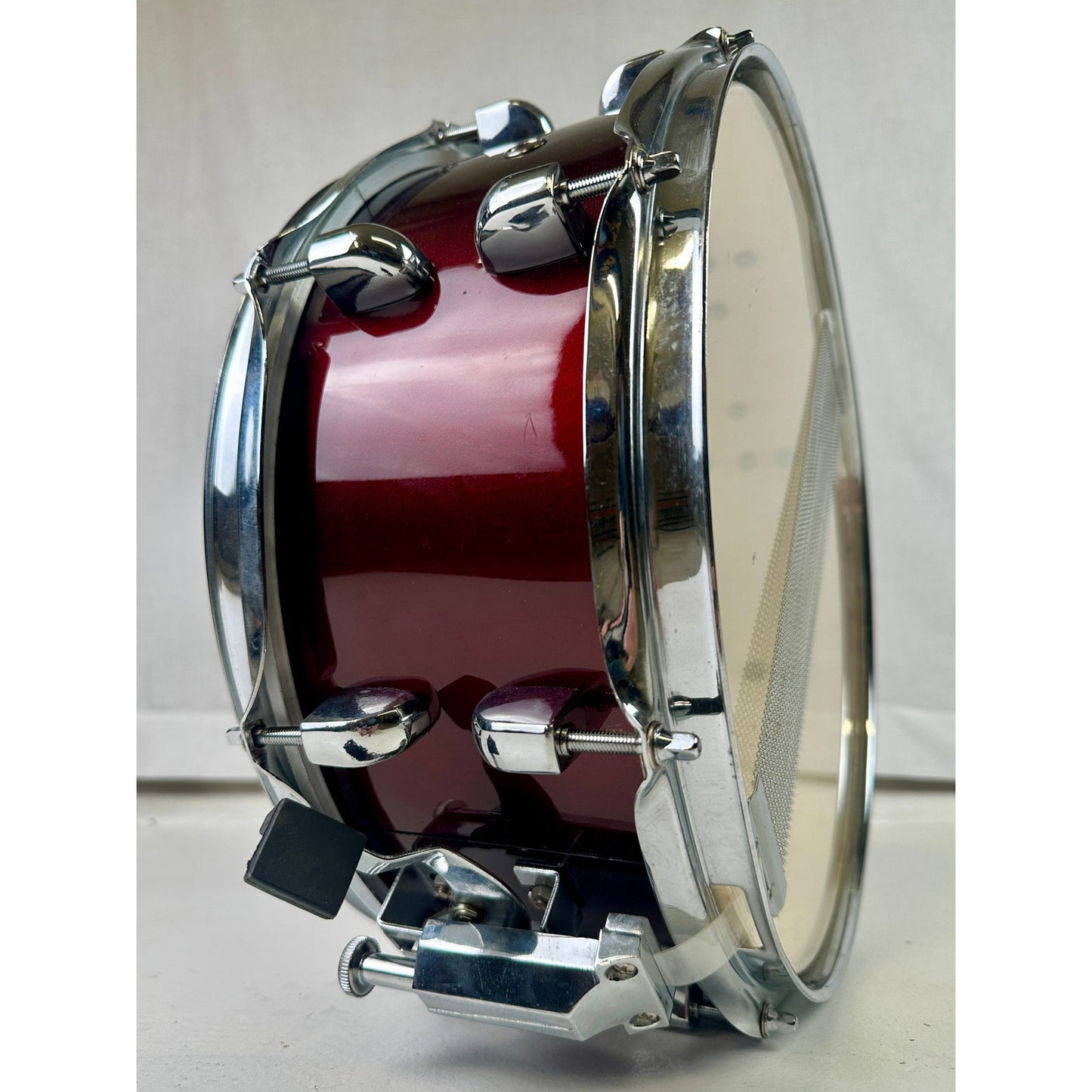 Vintage 1960s/1970s Apollo 14" Wine Red Snare Drum