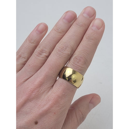 14K GF Wedding Band Ring Sz 9 | 10 grams