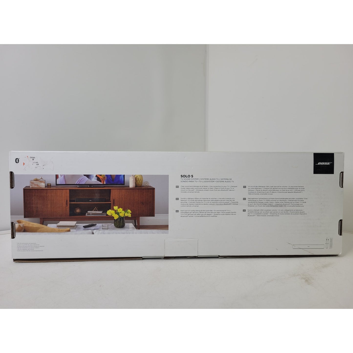 Bose Solo 5 TV Sound System Compact Soundbar | Open Box