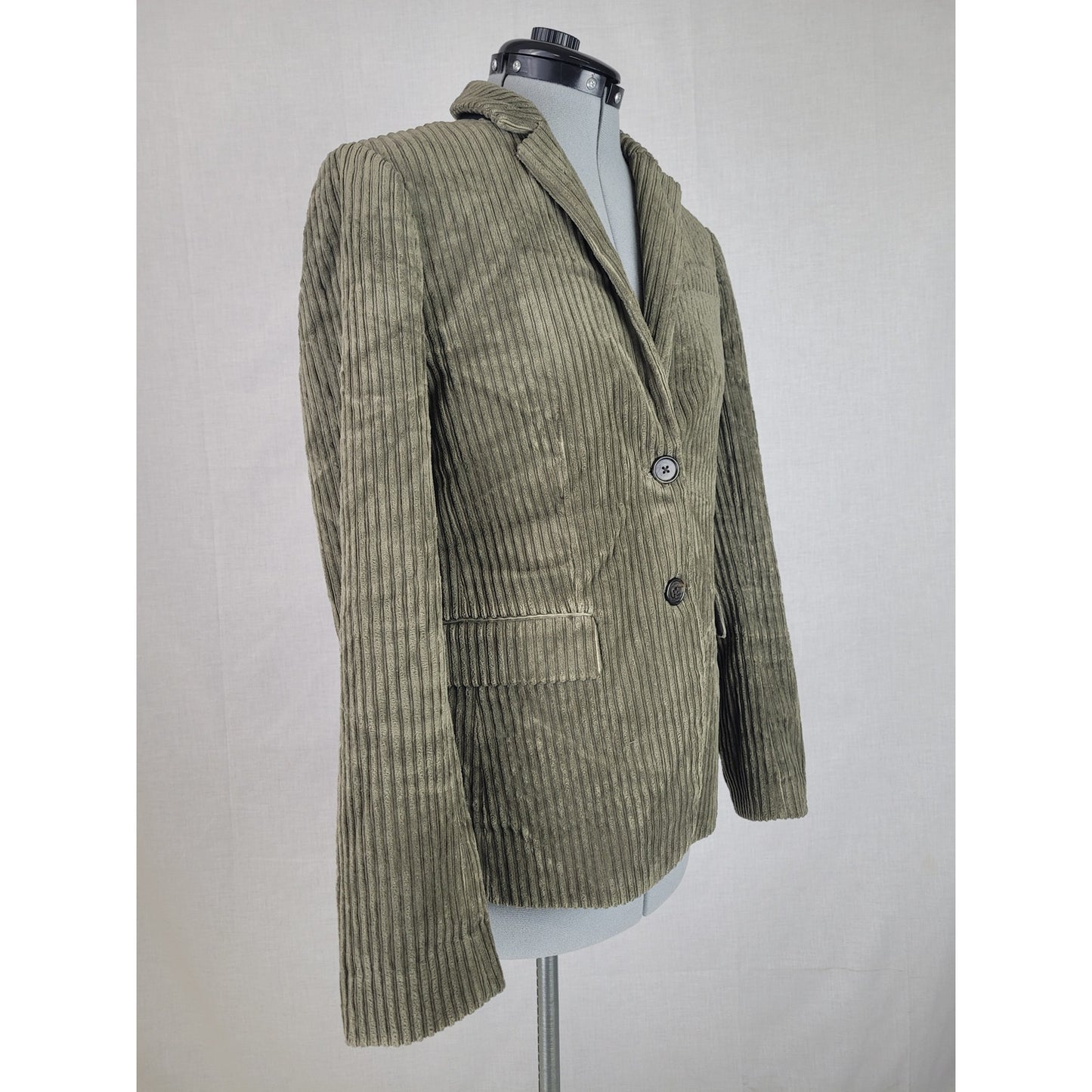 J.Crew Green Corduroy Blazer Jacket Sz 6
