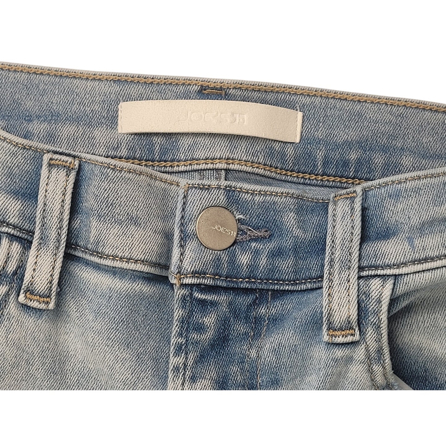 Joe's Jeans The Callie High Rise Cropped Boot Light Wash Women's Sz 29