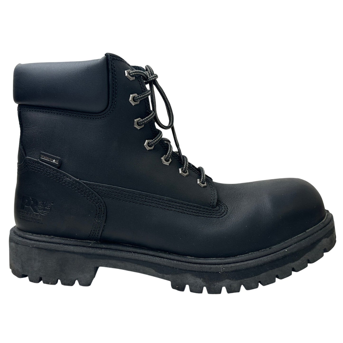 Timberland Pro Direct Attach 6" Black Waterproof Work Boots Men's Sz 13