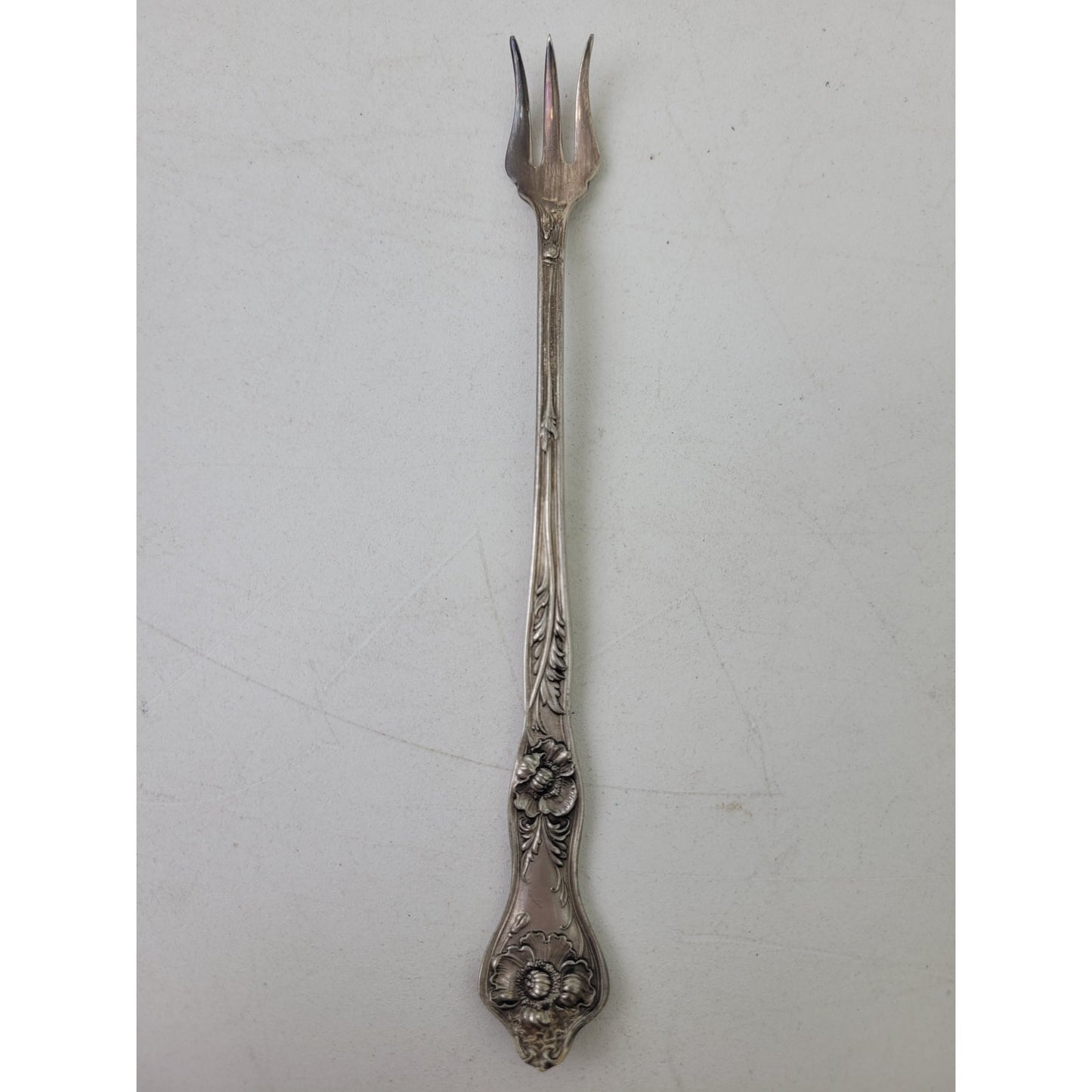 Antique R&B Silverplate Cocktail Seafood Fork Set of 12 & 2 Matching Ladles