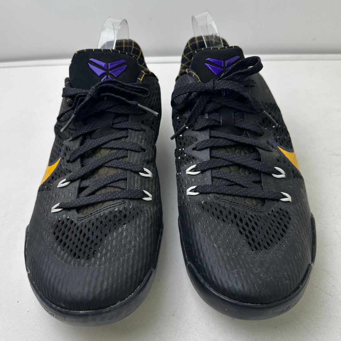 Nike Kobe 11 XI Low Carpe Diem Black/Court Purple/University Gold Sneakers Men's Sz 13