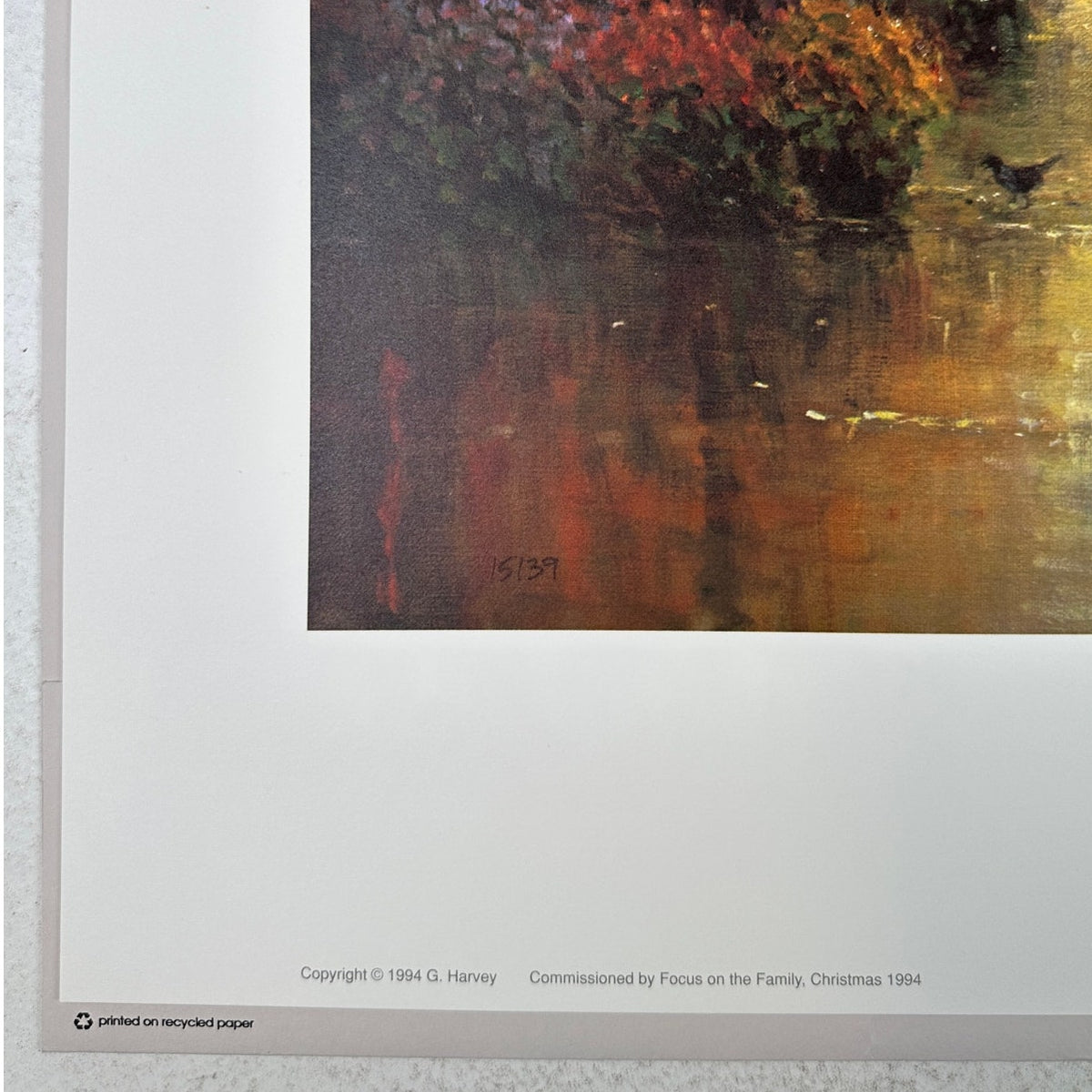 G. Harvey "The Blessing" Limited Edition 1994 Print