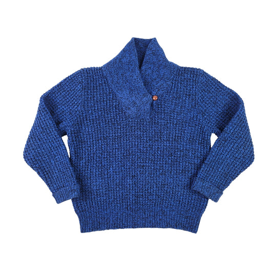 Vintage Woolrich for Women Blue Pullover Mock Neck Sweater Sz M