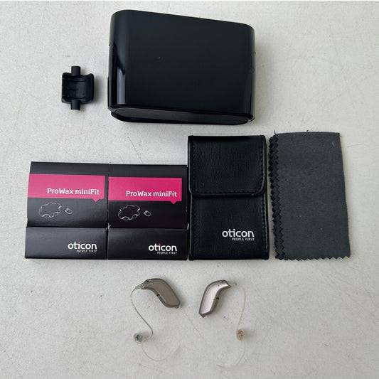 Opticon Opn miniRITE Hearing Aid Bundle | Untested
