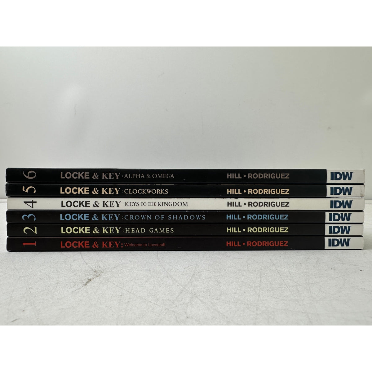 Locke & Key Vol. 1–6 Complete Graphic Novel Set