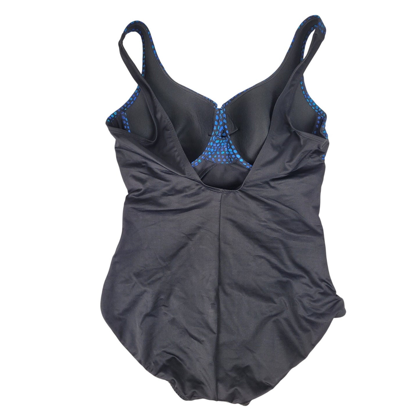 Miraclesuit Layered Escape Tummy Control One Piece Swimsuit Sz 16 | MSRP: $188