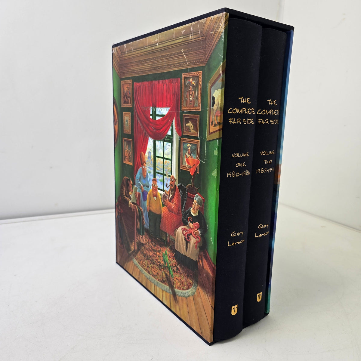The Complete Far Side (1980-1994) by Gary Larson Hardcover Boxed 2 Volume Set