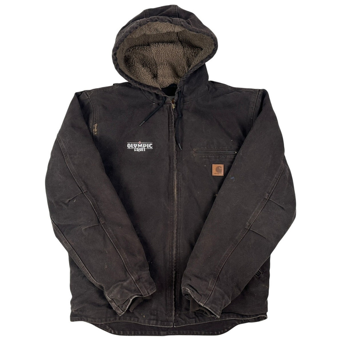 Vintage Carhartt Brown J141 DKB Lined Sierra Jacket Men's Sz M