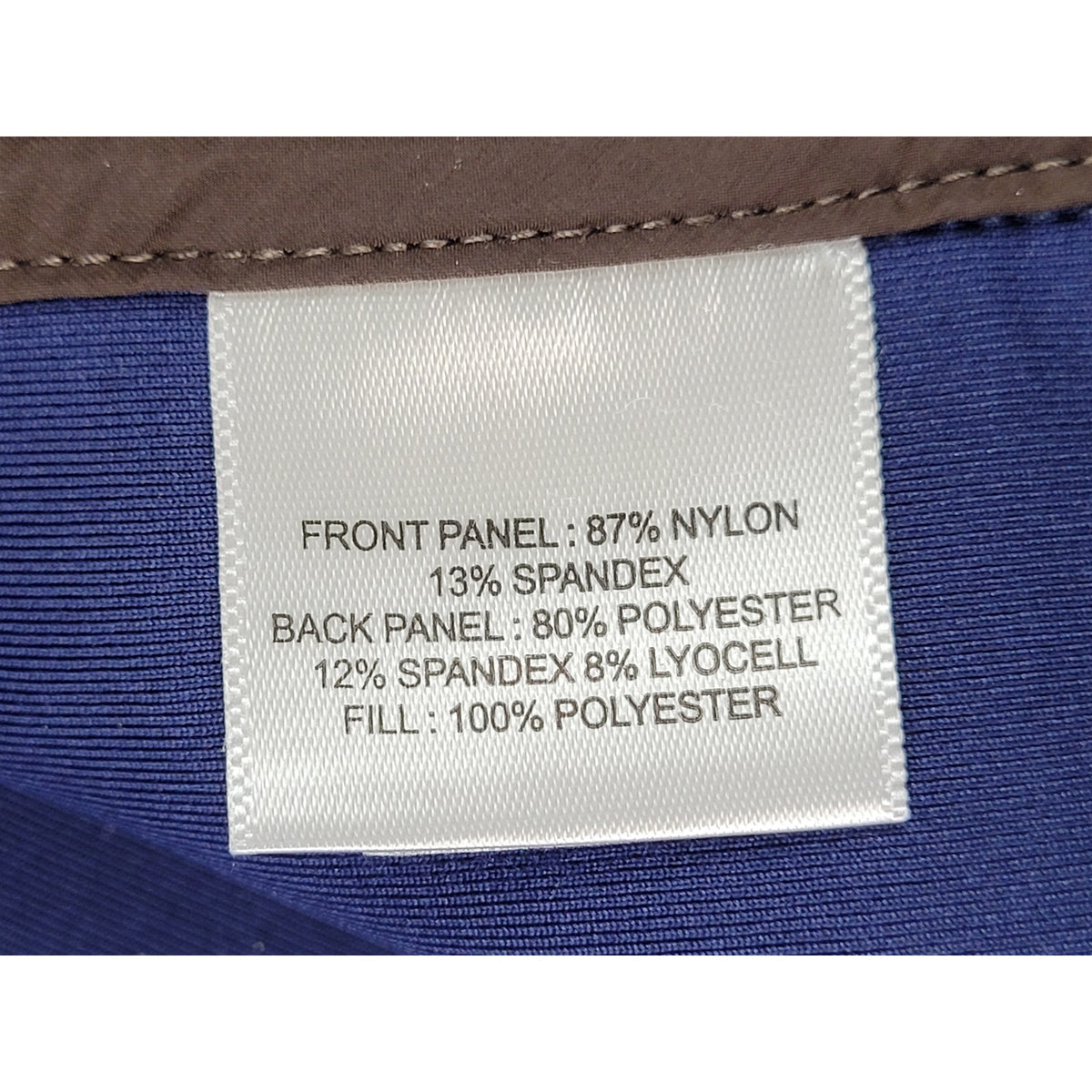 Peter Millar Crown Crafted Winsome Hybrid Vest Navy Blue & Brown | Men's Sz XL