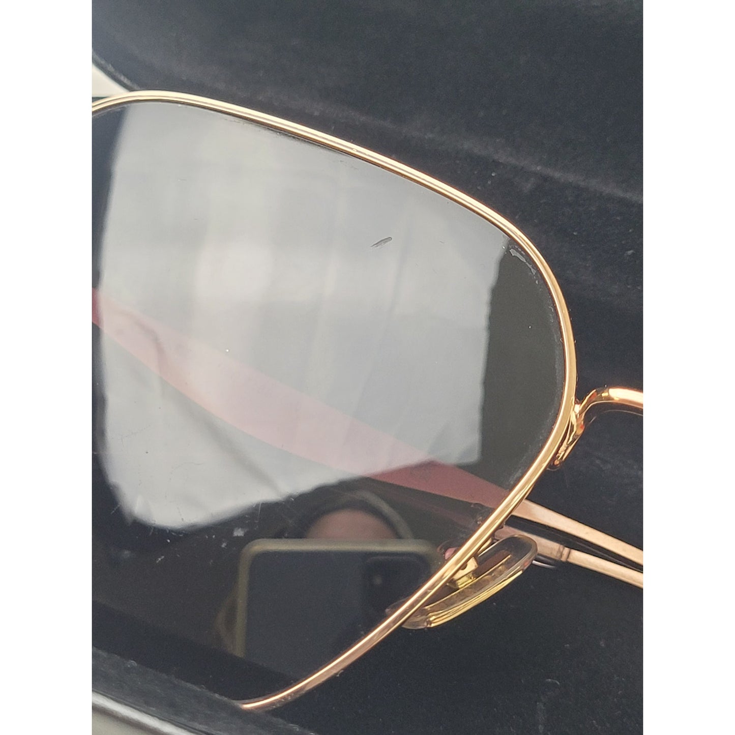 Coach HC7168 Shiny Rose Gold Geometric Sunglasses