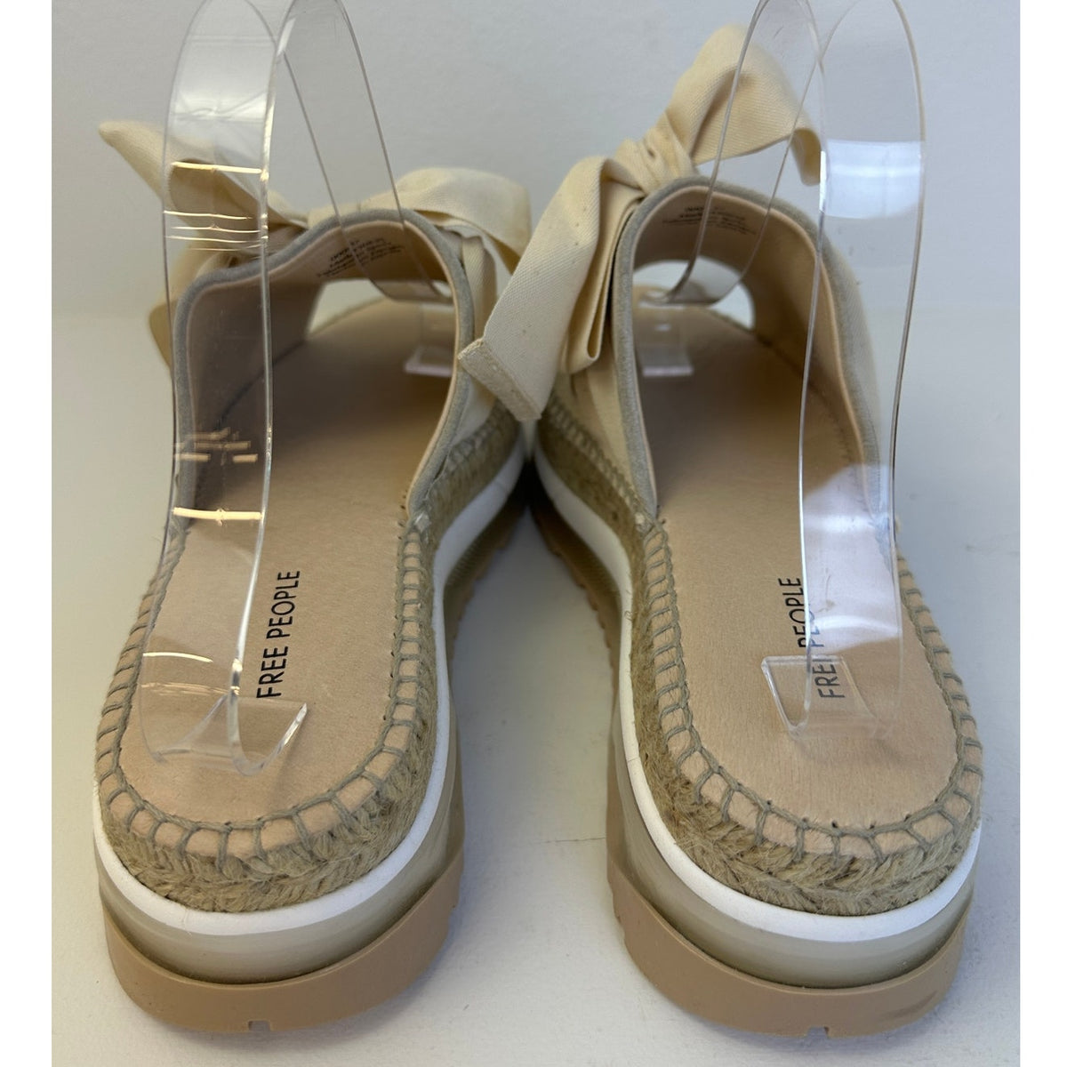 Free People Ivory Chapmin Sport Platform Sandals Women's Sz 37 (7) | NIB