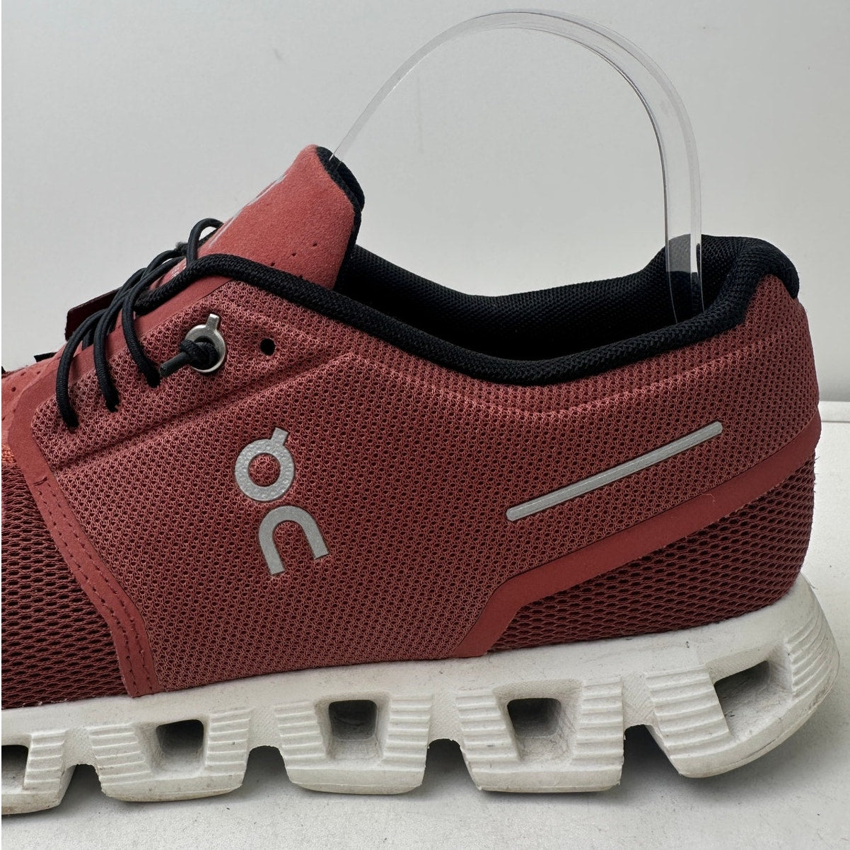 Ruby Rust / Orange On Cloud 5 Running Shoes Men's Sz 10