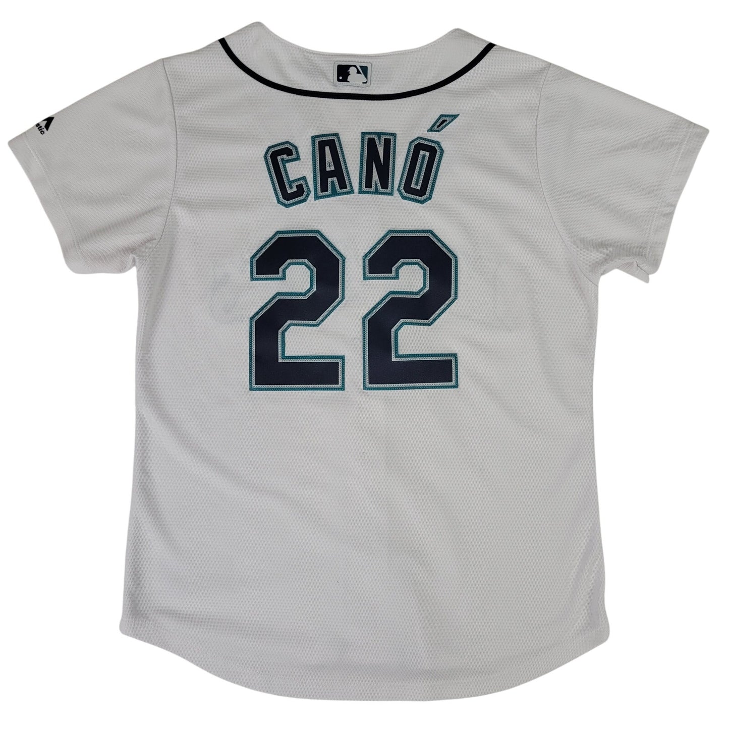 Majestic Seattle Mariners Cano #22 White Home Jersey Women's Sz M
