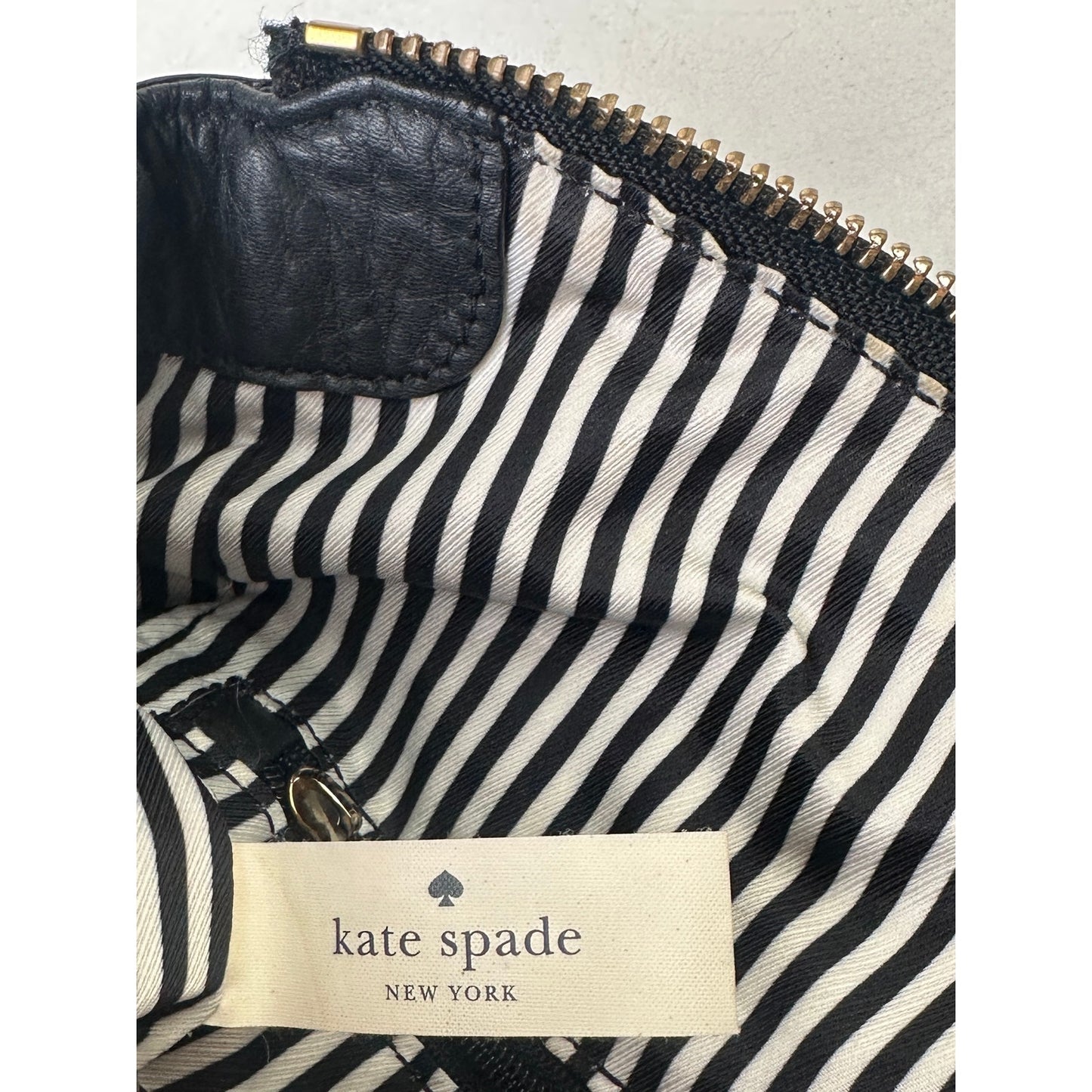 Kate Spade Charles Street Small Haven Black Pebbled Leather Hobo Bag