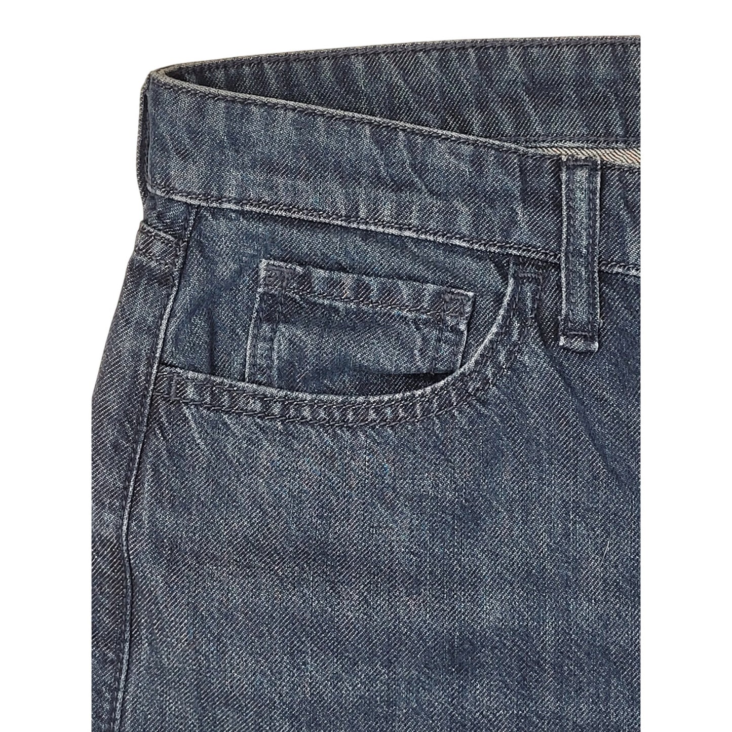 Rag & Bone Lori Mid-Rise Wide Leg Medium Wash Blue Jeans Women's Sz 27